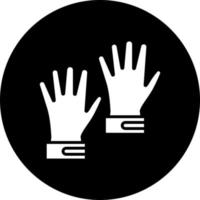 Gloves Vector Icon Style