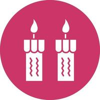 Vector Design Candles Icon Style