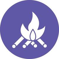 Vector Design Bonfire Icon Style