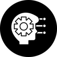 Critical Thinking Vector Icon Style