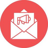 vector diseño correo electrónico márketing icono estilo