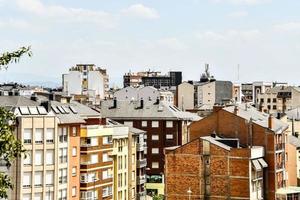 edificios en la ciudad foto