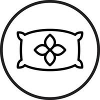 Pillow Vector Icon Style