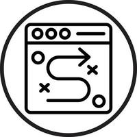 Digital Strategy Vector Icon Style