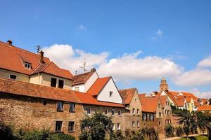 Buildings in the city photo