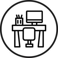 Workspace Vector Icon Style