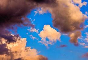 cielo con nubes foto