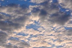 cielo con nubes foto