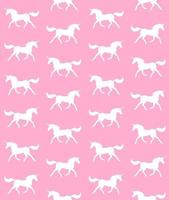 Vector seamless pattern of flat unicorn silhouette