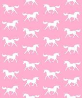 Vector seamless pattern of flat unicorn silhouette