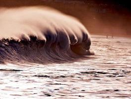 mar con olas foto