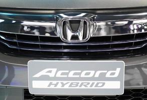 Honda comercial marca emblema y logos acuerdo híbrido foto