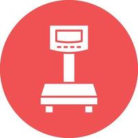 Vector Design Weight Scale Icon Style