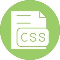 Vector Design CSS File Icon Style