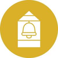 Vector Design Bell Tower Icon Style