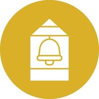 Vector Design Bell Tower Icon Style
