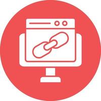 Vector Design Backlink Icon Style