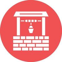 Vector Design Water Well Icon Style