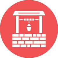 Vector Design Water Well Icon Style