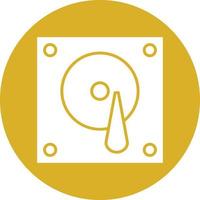 Vector Design Hard Drive Icon Style