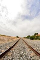 Scenic railroad view photo