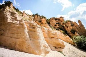 Scenic rocky landscape photo