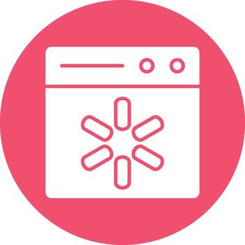 Vector Design Web Loading Icon Style