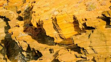 Rocky cliff texture photo