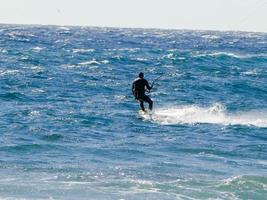 mar con olas foto