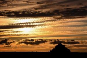 Clouds on the sky photo