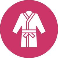 Vector Design Bathrobe Icon Style