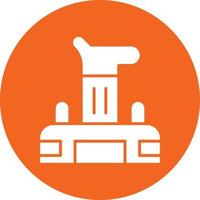 Vector Design Virtual Joystick Icon Style