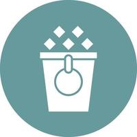 Vector Design Ice Bucket Icon Style