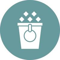 Vector Design Ice Bucket Icon Style