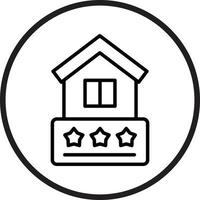 House Rating Vector Icon Style