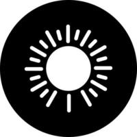 Sun Vector Icon Style