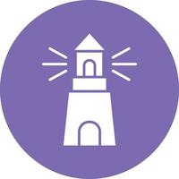 Vector Design Lighthouse Icon Style