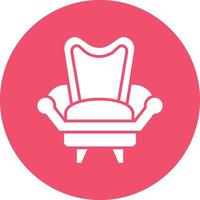 Vector Design Armchair Icon Style