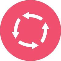 Vector Design Rotation Icon Style