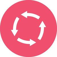 Vector Design Rotation Icon Style