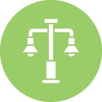 Vector Design Street Lights Icon Style