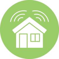 Vector Design Smart House Icon Style