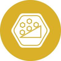 Vector Design Falling Rocks Icon Style