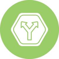 Vector Design Intersection Icon Style