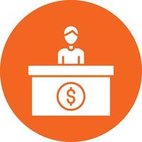 Vector Design Cash Counter Icon Style