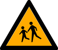 traffic signs on transparent background png