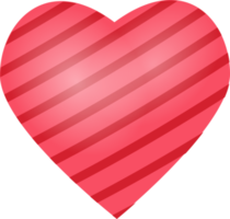 heart ornament on transparent background png