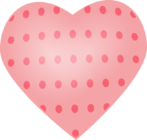 heart ornament on transparent background png