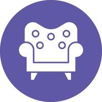 Vector Design Armchair Icon Style