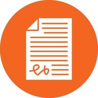 Vector Design Documents Icon Style